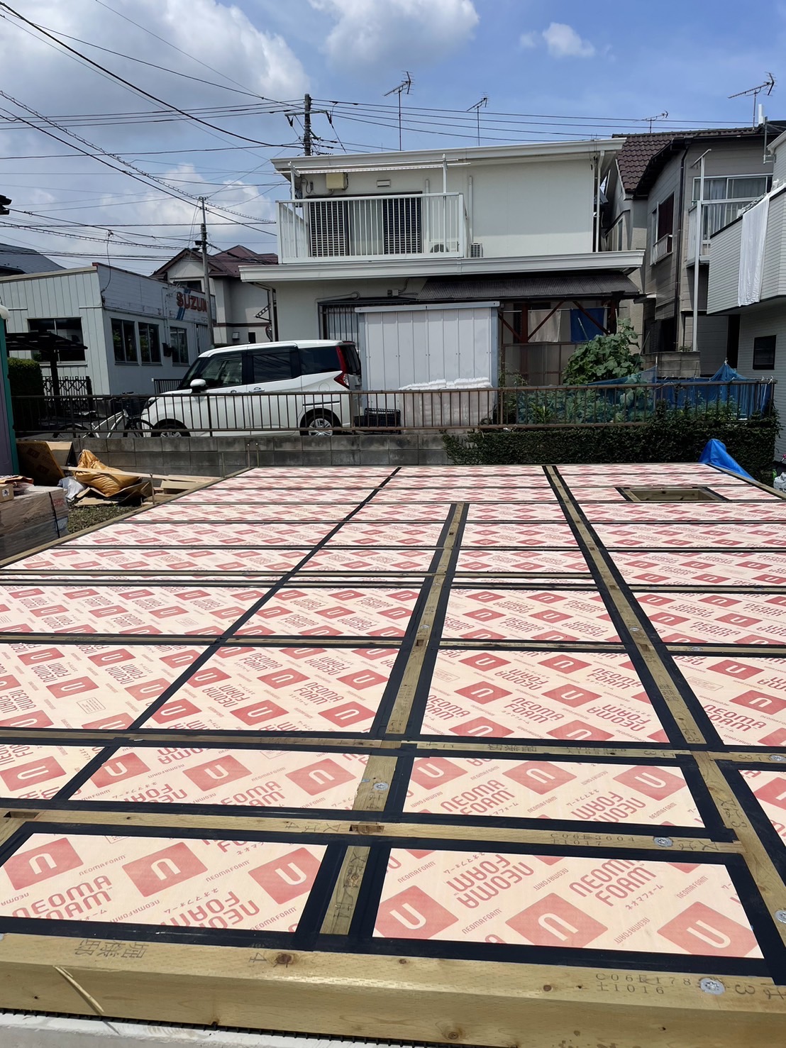 「船橋丸山の家」上棟しました
