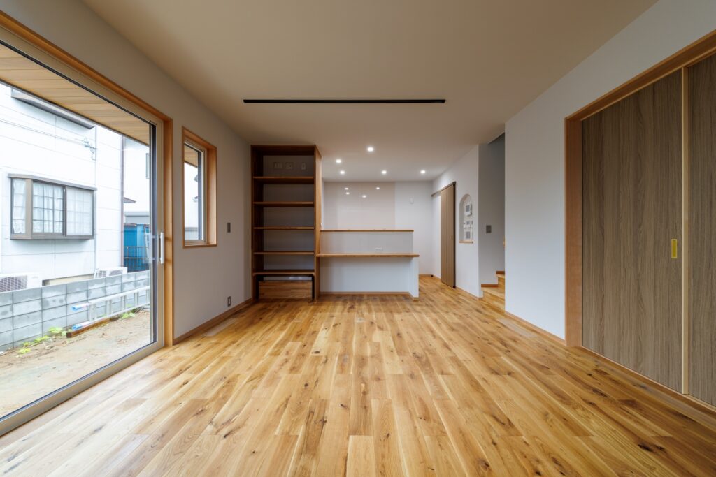 エアコン1台で年中快適な家（市原市）