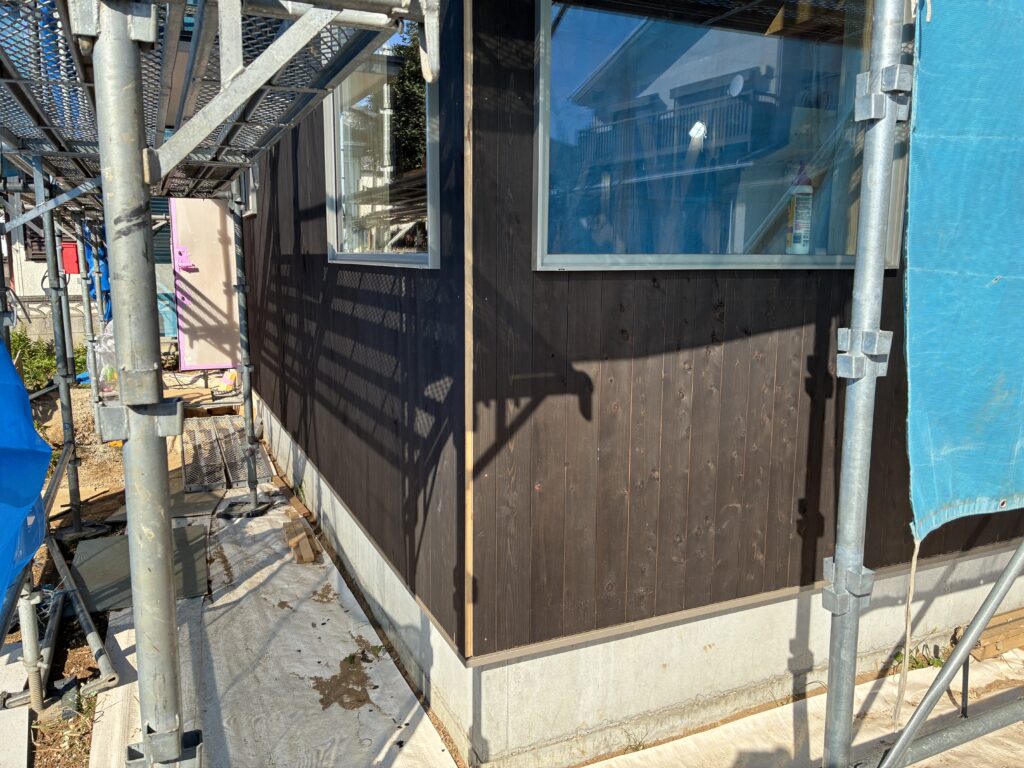 「星久喜町の家」外壁工事