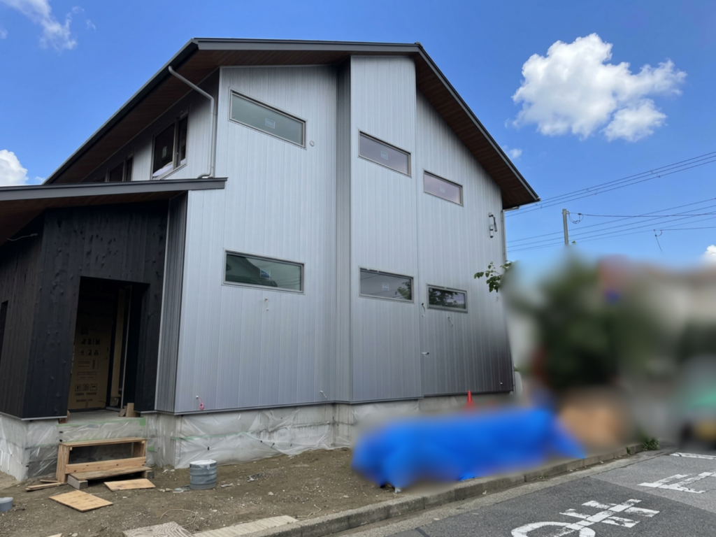 「千葉幕張の家」足場解体しました。